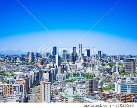 池袋周邊的東京城市景觀 85026586