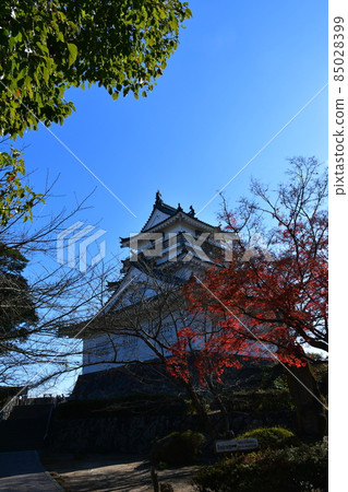 秋天的杵築城杵築城 85028399