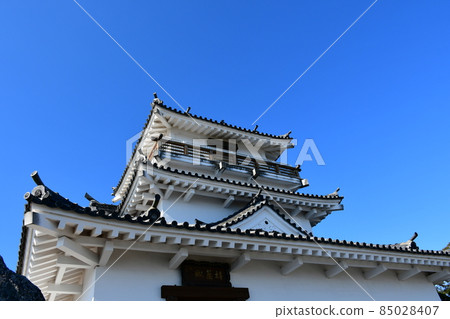 秋天的杵築城杵築城 85028407