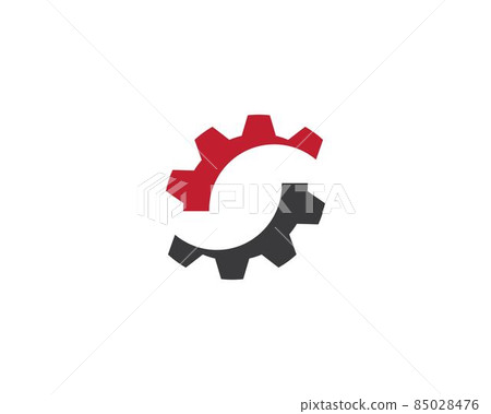 Gear symbol vector icon 85028476