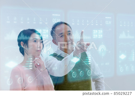 future, elderly couple, old couple 85029227