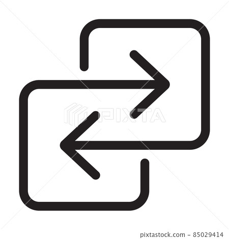 Transfer arrows icon vector exchange symbol for graphic design, logo, web site, social media, mobile app, ui illustration Transfer arrows icon vector exchange symbol for graphic design, logo, web site, social media, mobile app, ui illustration 85029414