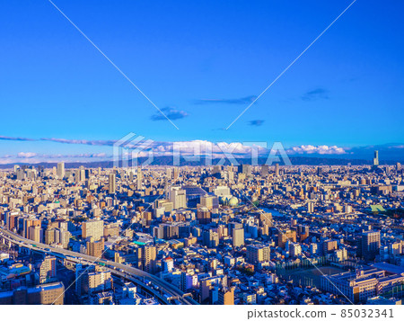 Osaka cityscape Osaka cityscape 85032341