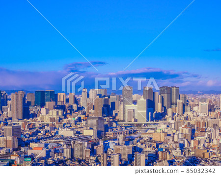 Osaka cityscape Osaka cityscape 85032342