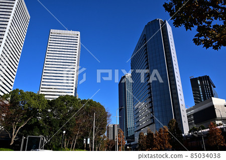 Blue sky and Osaka Business Park Blue sky and Osaka Business Park 85034038