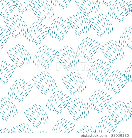 Doodle dashes seamless pattern with hand drawn. Modern abstract background. Vector illustration for textile. Doodle dashes seamless pattern with hand drawn. Modern abstract background. Vector illustration for textile. 85039380