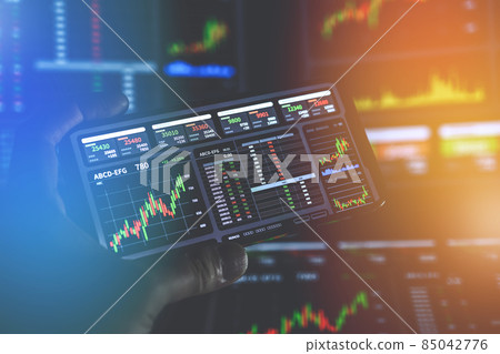 Trading stocks Trading stocks 85042776