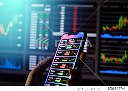 Trading stocks 85042794