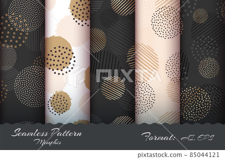 Abstract gold paint seamless pattern Abstract gold paint seamless pattern 85044121