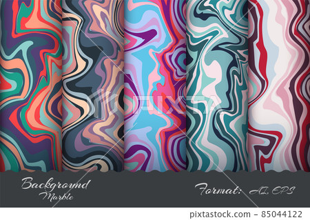 Set Marble Texture Background Pattern Set Marble Texture Background Pattern 85044122