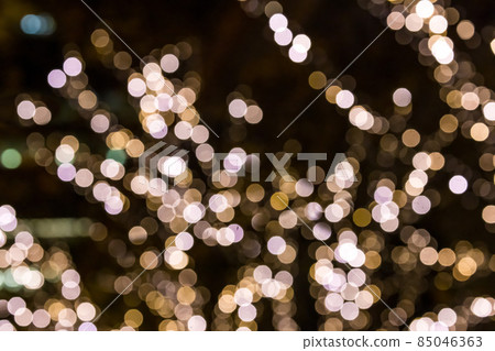 (Tokyo-Night view) Tree illumination bokeh ball 3 85046363