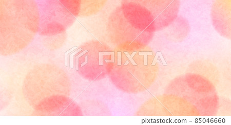 春天日本紙粉紅色背景 85046660