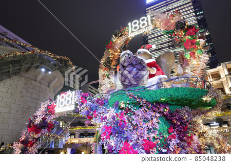 Shopping mall Heritage 1881 , Christmas scenery for attract customers. 15 Dec 2021 85048238