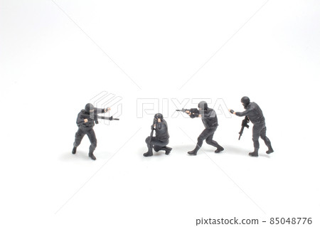 a mini figure of Specialized Police Unit a mini figure of Specialized Police Unit 85048776