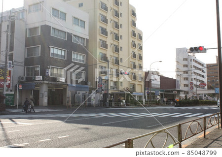 Toei Asakusa Line Nishimagome Station Station Entrance 85048799