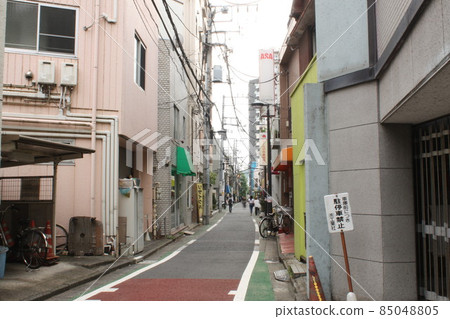 南北線本駒込站周邊街景 南北線本駒込站周邊街景 85048805