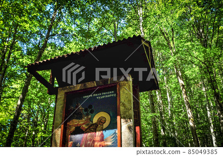 里拉修道院附近的森林（保加利亞里拉） 85049385