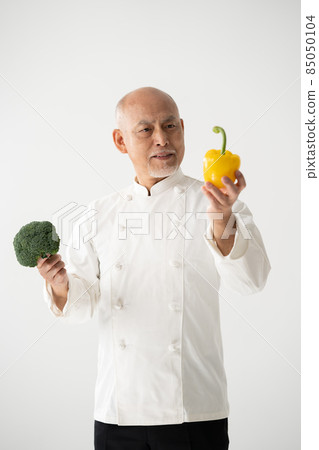 Chef vegetables ingredients Chef vegetables ingredients 85050104
