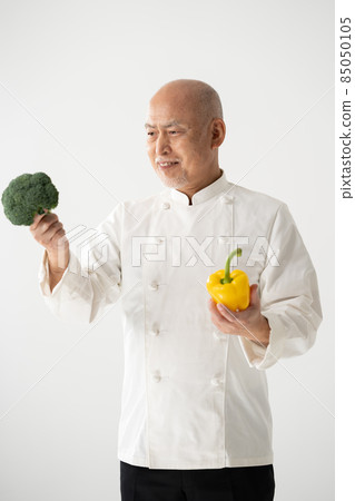 Chef vegetables ingredients Chef vegetables ingredients 85050105