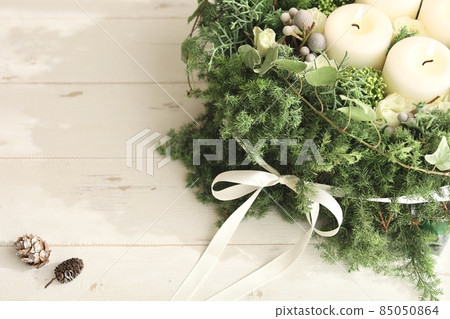 Christmas advent candle 85050864