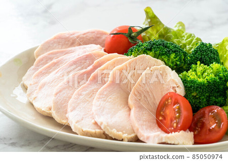 Homemade tender chicken ham 85050974