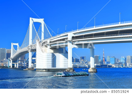 [Tokyo] Rainbow Bridge and Water Bus 85051924
