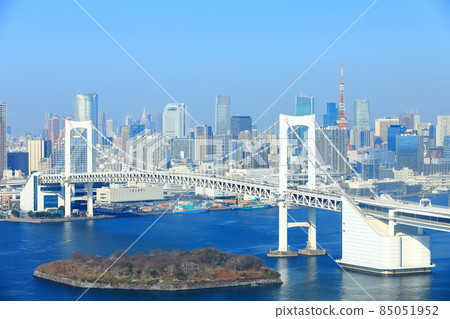 [東京] 從台場（彩虹橋）眺望 85051952