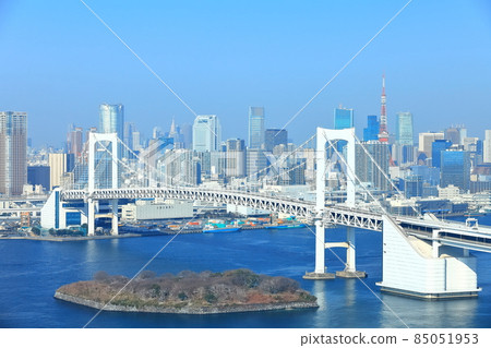 [東京] 從台場（彩虹橋）眺望 85051953