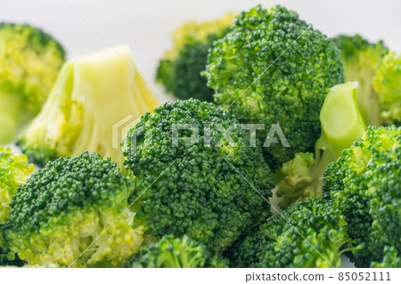 Fresh boiled broccoli 85052111