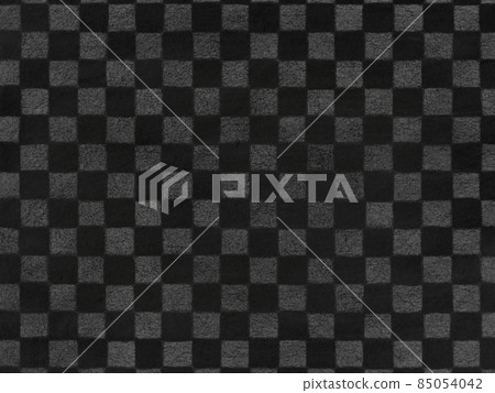 Black and gray checkered pattern 85054042