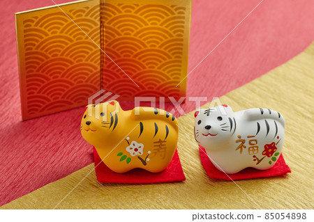 十二生肖新年形象(虎年) 十二生肖新年形象(虎年) 85054898