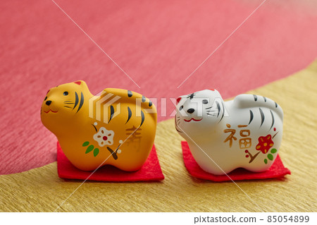 十二生肖新年形象(虎年) 十二生肖新年形象(虎年) 85054899