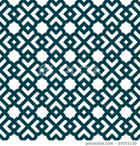Seamless geometric ornament based on traditional islamic art. 85055130