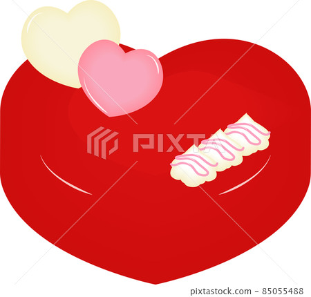 Heart cake 85055488
