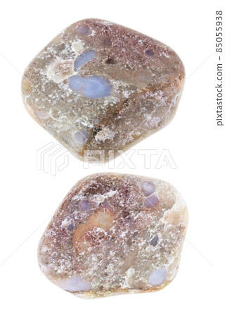 set of porphyrite stones cutout on white set of porphyrite stones cutout on white 85055938