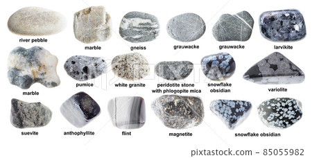 larvikite (norwegian labradorite) gem cutout 85055982