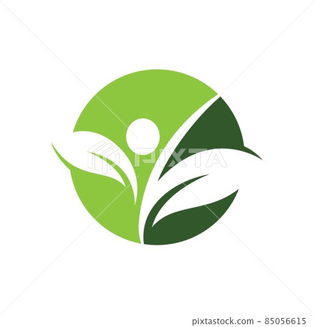 Ecology logo vector icon 85056615