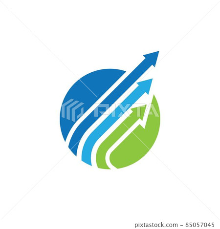 Arrow logo template vector icon 85057045