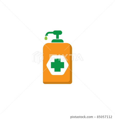 Hand sanitizer icon Hand sanitizer icon 85057112