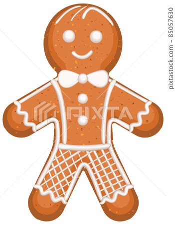 Gingerbread cookie man shape traditional christmas treat baked goods Gingerbread cookie man shape traditional christmas treat baked goods 85057630