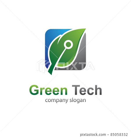 Green technology logo Green technology logo 85058332