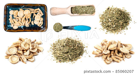 set of various dried parsley herbs cutout set of various dried parsley herbs cutout 85060207