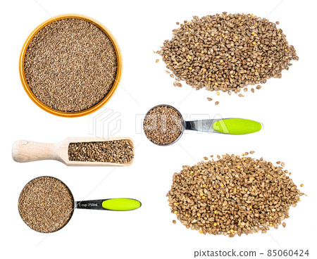 set of various barnyard millet seeds cutout set of various barnyard millet seeds cutout 85060424