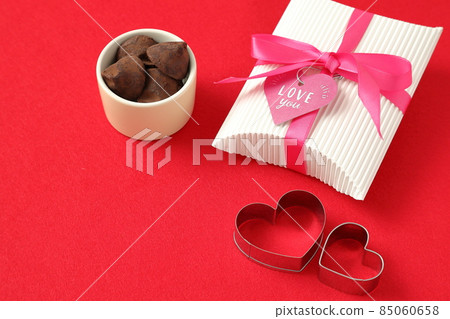 Image of Valentine's White Day | Chocolate, heart shape and gifts Image of Valentine's White Day | Chocolate, heart shape and gifts 85060658