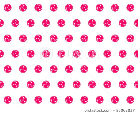 Left three-way pattern Japanese-style background material 85062837