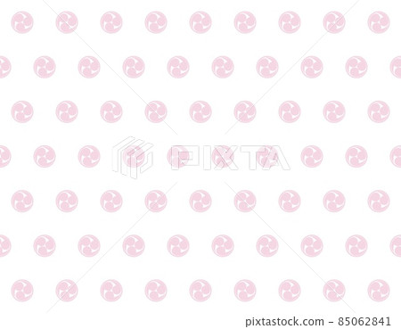 Left three-way pattern Japanese-style background material 85062841