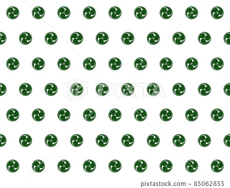 Left three-way pattern Japanese-style background material 85062855