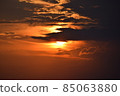 Beautiful sunset and clouds 85063880