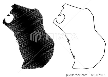 Al Hudaydah City (Republic of Yemen) map vector illustration, scribble sketch City of Hodeda, Hodeida, Hudaida or Hodeidah map Al Hudaydah City (Republic of Yemen) map vector illustration, scribble sketch City of Hodeda, Hodeida, Hudaida or Hodeidah map 85067416