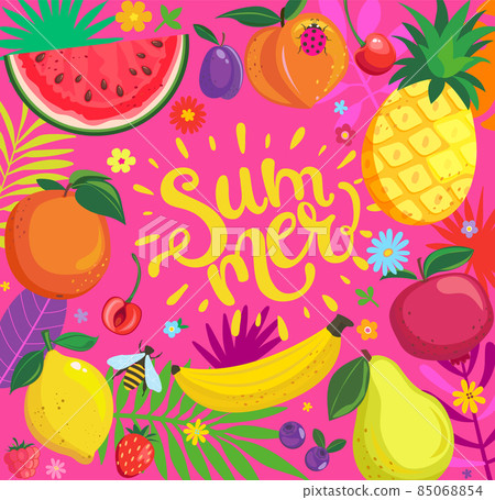Bright summer banner for 2022. 85068854